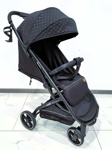 Візок прогулянковий дитячий "JOY" Elegans A-50463 рама алюмінієва, футкавер, підсклянник, телескопічна ручка
