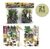 Набір солдатів JL 668-28 21 елемент, у пакеті