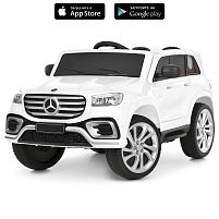 Електромобіль дитячий Bambi Racer M 6365EBLR-1 «Mercedes-Benz» (колеса: Ø10,2"/EVA, акк: 12V/7Ah, мотор: 4*12V/25W, до 5 км/г, до 30 кг)