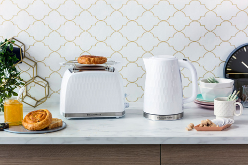 Картинка  Тостер Russell Hobbs  Honeycomb White (26060-56) от магазина cd-market фото 6