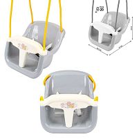 Гойдалка 2147 ТЕМНО-СІРА, "Technok Toys", 34,5х31х34 см, до 20 кг