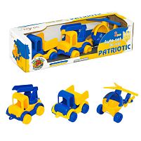 Набір патріотичних машин "Kids cars" 39996 "Tigres", в коробці