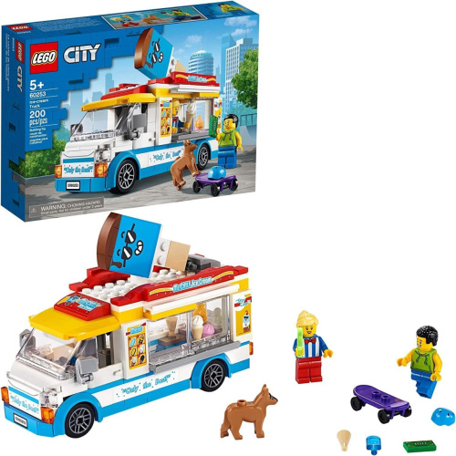 Картинка  Конструктор LEGO City Фургон із морозивом (60253) от магазина cd-market фото 4