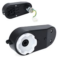 Редуктор колеса в зборі з мотором для дитячого електрокарта Bambi Racer M 6410-GEAR BOX (12V, 15000r/min, отвір під вісь: Ø10 мм, ↔17 см)