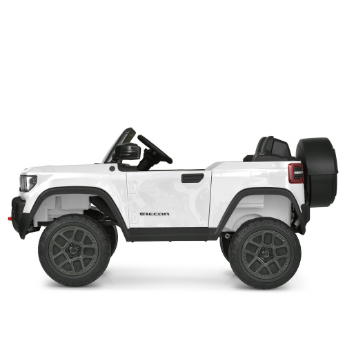 Електромобіль дитячий Bambi Racer JJ2500EBLR-1(24V) «Jeep» (колеса Ø10.6/EVA, акк: 24V/7Ah, мотор: 2*24V/25W, до 6 км/г, до 50 кг) фото 4