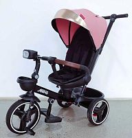 Велосипед 9155 / 388-69 BestTrike "Marco" поворотне сидіння, складне кермо, колеса з прогумованим PU, кошик, телескопічна ручка, фара музична