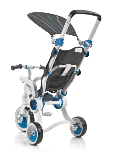 Картинка  Велосипед дитячий триколісний Galileo Strollcycle Синий G-1001-B от магазина cd-market фото 29