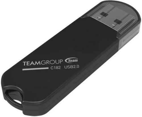 Картинка  Накопичувач Team 64GB USB 2.0 C182 Black (TC18264GB01) от магазина cd-market фото 4