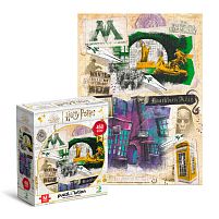 Пазл Hard-M "Harry Potter. Міністерство магії та Алея Ноктерн " 450 елементів 200504 "DoDo"