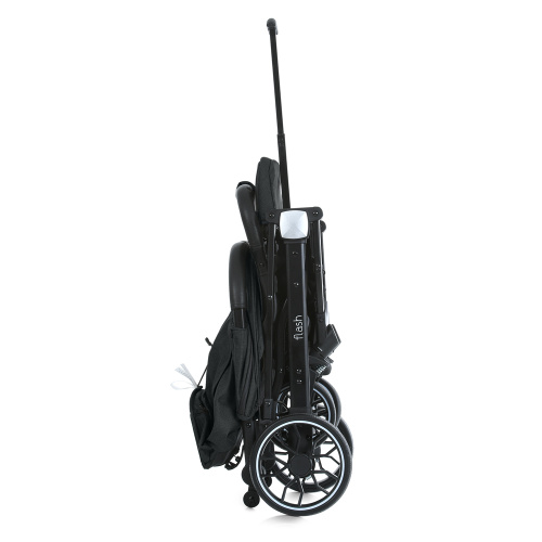 Коляска дитяча прогулянкова Bambi M 5727-1 FLASH Almost Black фото 13