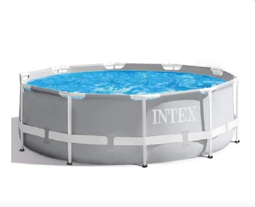 Каркасний басейн Intex 26706SC (99*305 см, об'єм: 6148 л., картріджний фільтр-насос 2006 л/год, серія: Prism Frame) фото 3