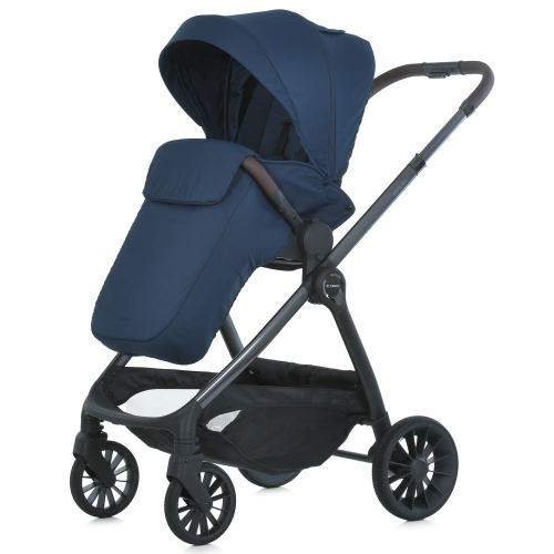 Коляска дитяча прогулянкова El Camino ME 1183 RIVIERA Iris Blue (універсальна, 2в1) фото 2