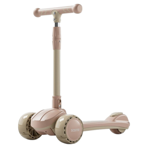 Самокат триколісний Skyper LH-S 419/27 (колеса: передні Ø4.92"/заднє Ø3.15"/PU, рама: пластик/складна, підсвітка, до 25 кг)