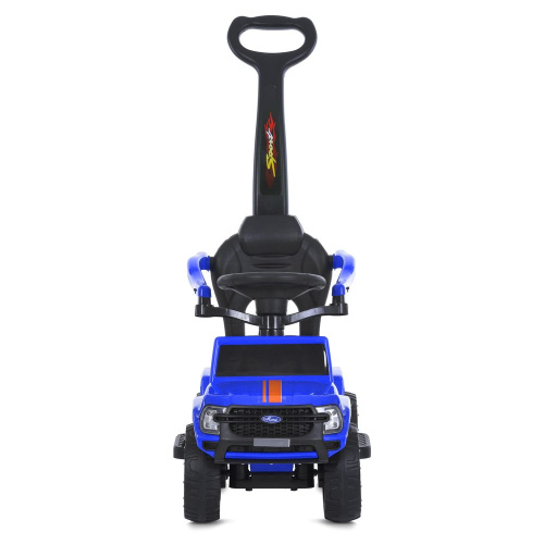 Каталка-толокар Bambi M 5804EL-4 «Ford» (колеса: Ø7,1"/EVA, батьк. ручка, страхувальний бампер, сидіння: шкіра, музика, до 25 кг) фото 2