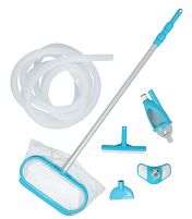 Набір для чищення басейну Intex 28003 (пилосос для очищення дна та стінок, діаметром не більше 5.5 м, працює від фільтра-насоса не меньше 3028 л/год)
