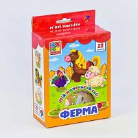 Мій маленький світ на магнітах "Ферма" - VТ 3106-09 /укр "Vladi Toys"