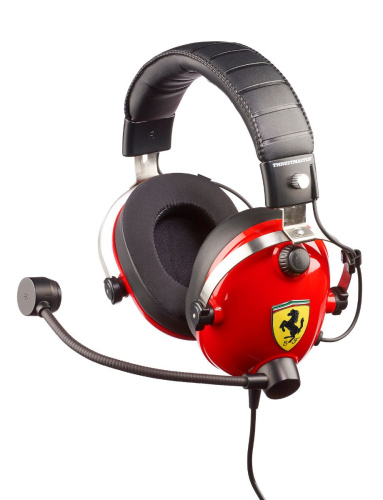 Картинка  Гарнитура Thrustmaster  T.Racing Scuderia Ferrari Edition Gaming (4060105) от магазина cd-market