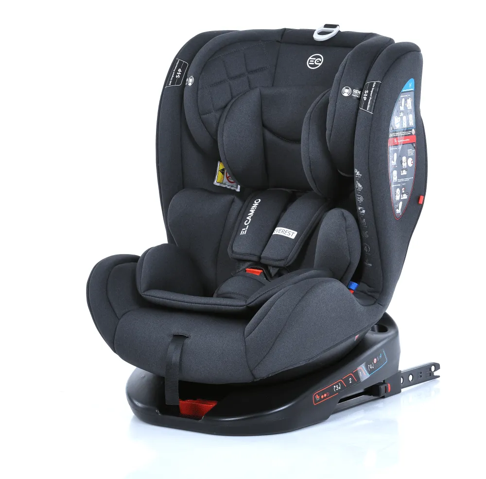 Автокрісло дитяче El Camino ME 1114 EVEREST Dark Gray фото 2
