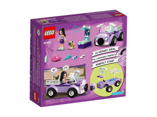 Картинка  Конструктор LEGO Friends Пересувна ветеринарна клініка Емми  (41360) от магазина cd-market фото 4