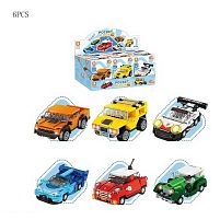 Конструктор FC 8299 ЦІНА ЗА 6 У БЛОЦІ, “Машинка”, інерція, в коробці