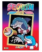 Картинка  Набор для творчества Sequin Art RED Jack Dolphin SA1304 магазин cd-market