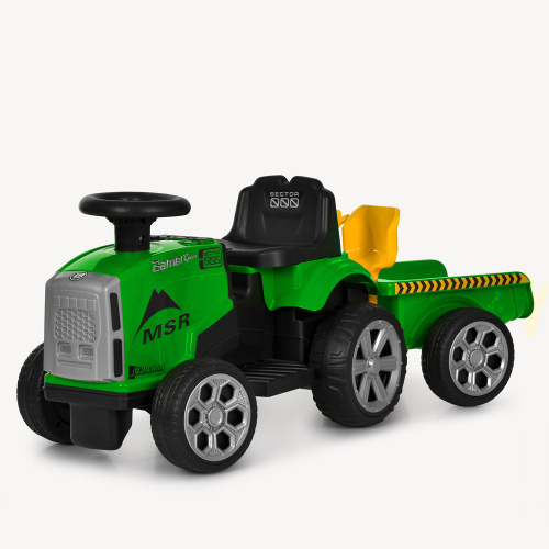 Електромобіль дитячий Bambi Racer M 6346ER-5 «Трактор» (колеса: передні Ø6", задні Ø6,7"/EVA, акк: 6V/7Ah, мотор: 2*6V/25W, до 5 км/г, до 25 кг)