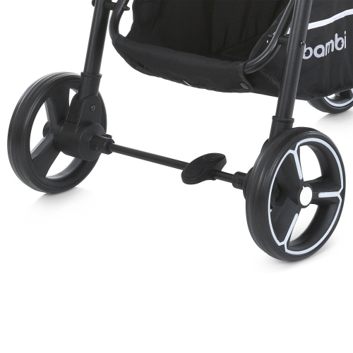 Коляска дитяча прогулянкова Bambi M 4249-2 Hunter Green Matt (розкл: 51*83*105 см, склад. 27*51*79 см, колеса: передні 6,5", задні 7,5"/EVA, до 25 кг) фото 8