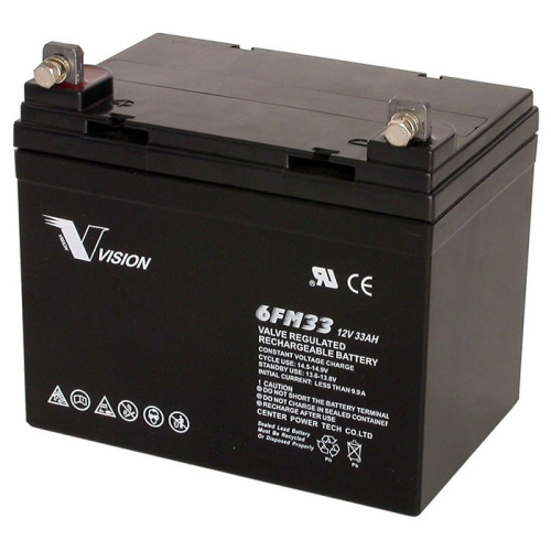 Картинка  Аккумуляторная батарея Vision FM 12V 33Ah (6FM33E-X) от магазина cd-market