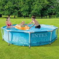 Каркасний басейн Intex 28206 (76*305 см., об'єм: 4485 л., серія: Metal Frame)