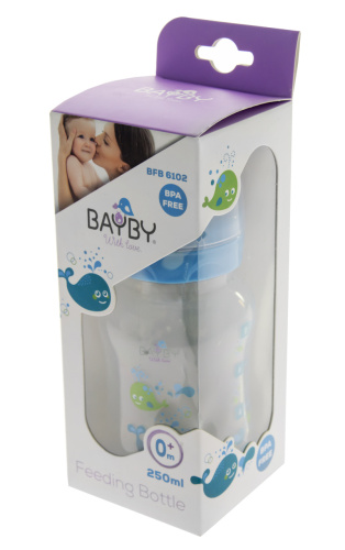 Картинка  Бутылочка для кормления Bayby BFB6102 250ml 0м+ синий от магазина cd-market фото 5
