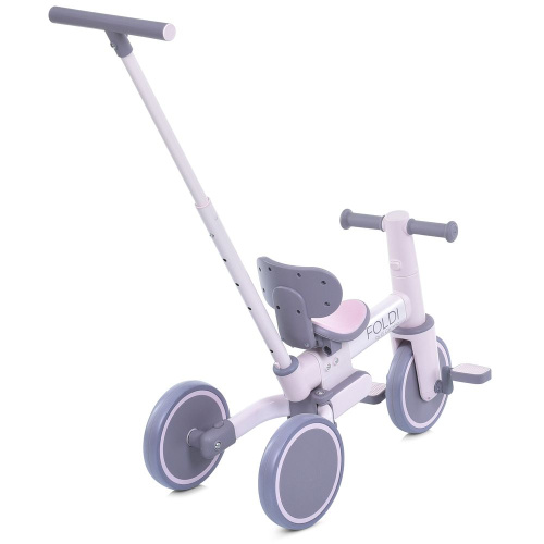 Велосипед дитячий триколісний El Camino дитячий ME 1202 FOLDI Lavender (батьківська ручка) фото 4