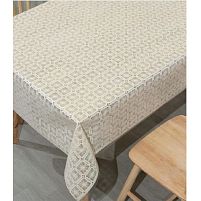 Скатертина-клейонка ПВХ Lace бежева 1.37*20м Stenson MA-5743