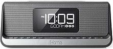 Картинка  Акустическая док-станция iHome IBN350G, Qi Wireless Charging, BT, NFC, USB, Aux Mic (IBN350V2G) магазин cd-market