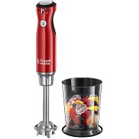 Картинка  Ручной блендер Russell Hobbs  Retro, 700 Вт, 2 скорости, Красный (25230-56) магазин cd-market