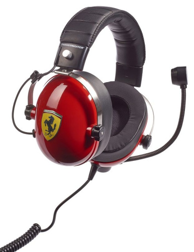 Картинка  Гарнитура Thrustmaster  T.Racing Scuderia Ferrari Edition Gaming (4060105) от магазина cd-market фото 5