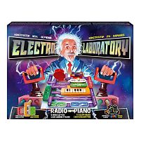Електронний конструктор "Electro Laboratory. Radio+Piano" Elab-01-03 "Danko Toys", опис укр\рос мовами