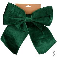 Декоративна прикраса XL "Бантик" 35*40см Stenson R36295GR-XL