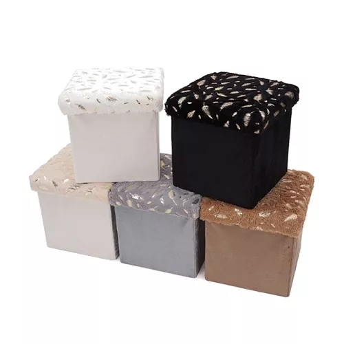 Тумба-пуф складаний "Plush" 35*35*35см Stenson R33442 фото 4