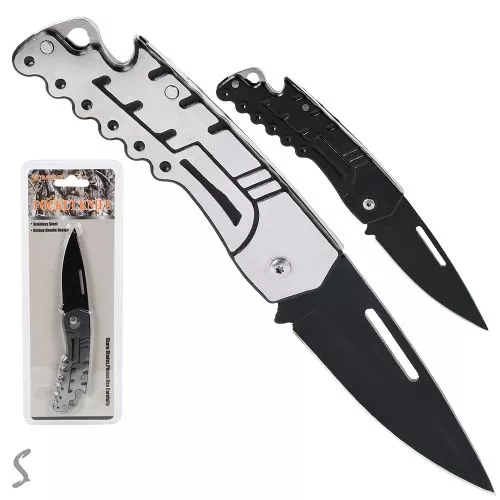 Ніж туристичний складний 16см (лезо 7см) Stenson R79012