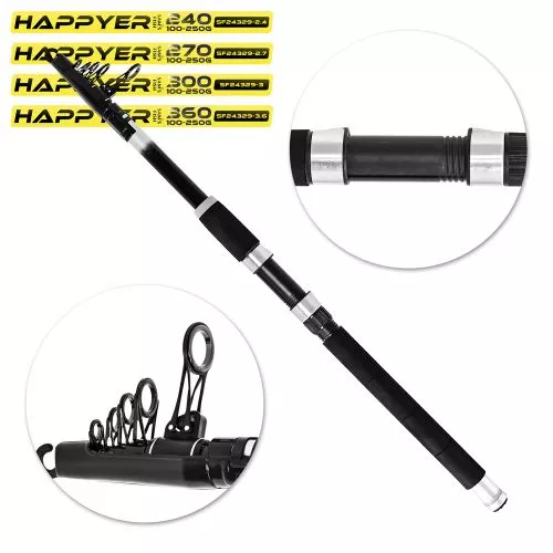 Спінінг телескоп складане кільце 3м Stenson SF24329-3