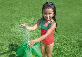 Дитячий надувний ігровий центр Intex 57166 «Дінопарк» (58*152*191 см, басейн 143 л, гірка, фонтан, динозавр, ненадувне дно, до 53 кг) фото 7