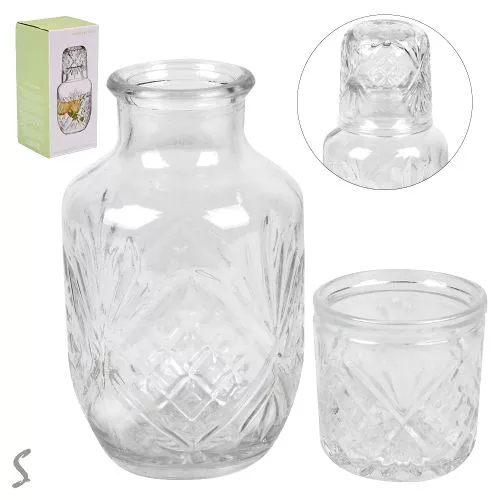 Графін із кришкою-склянкою 500мл Stenson R99444-1