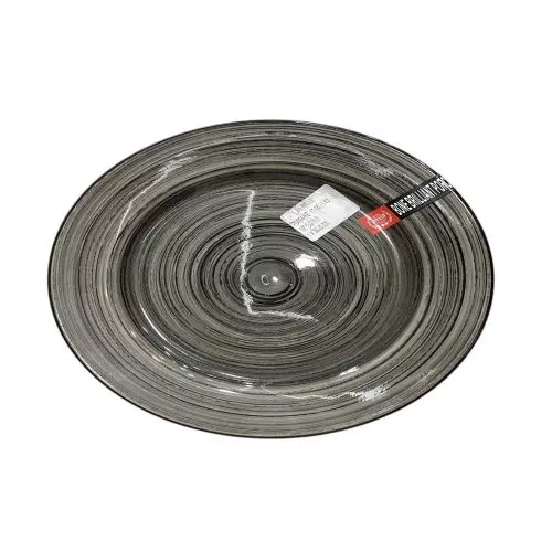 Тарілка порцеляна "Sable" 11" (28см) Stenson MC6145-11