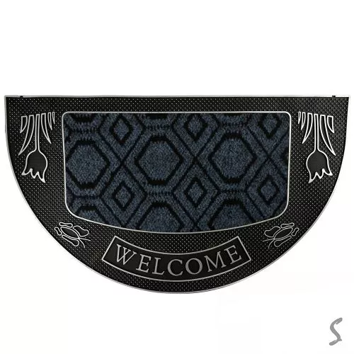Килимок придверний "Wellcome" 45*75см Stenson R35160-G