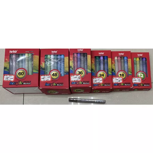 Маркери акрилові 48кол Stenson WW00870-K