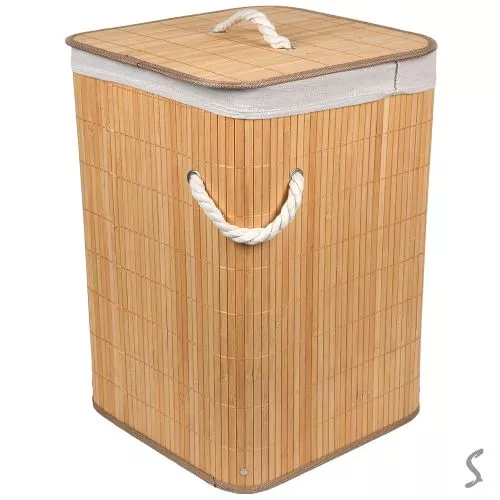 Кошик для білизни складаний 36*36*50см Stenson R35098