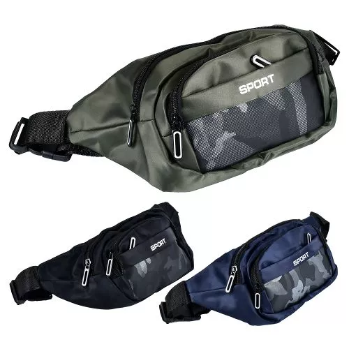 Сумка-бананка 34*13см Stenson R98899
