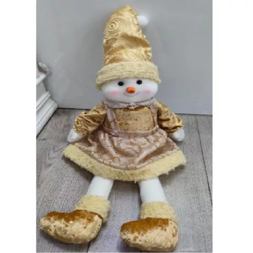 Фігура новорічна "Snowman" 51см Stenson M17298-B