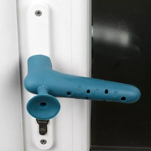 Накладки-стоппер захисні на дверні ручки 2шт/уп 15*9см Stenson R94790 фото 2