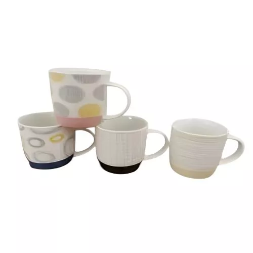 Чашки "Paint" 4пр/наб 350мл Stenson R37264